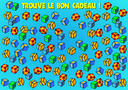 Trouve le bon cadeau de Noël ! - Carte de voeux virtuelle