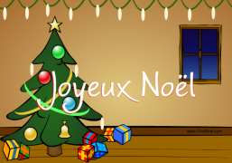 Joyeux Noël - Carte de voeux virtuelle