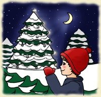 P'tite Pomme et le sapin d'argent - Clique pour agrandir